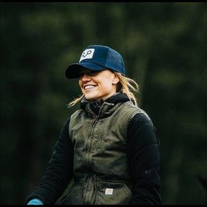 🪴Carhartt Sherpa lined Duck vest, green, medium